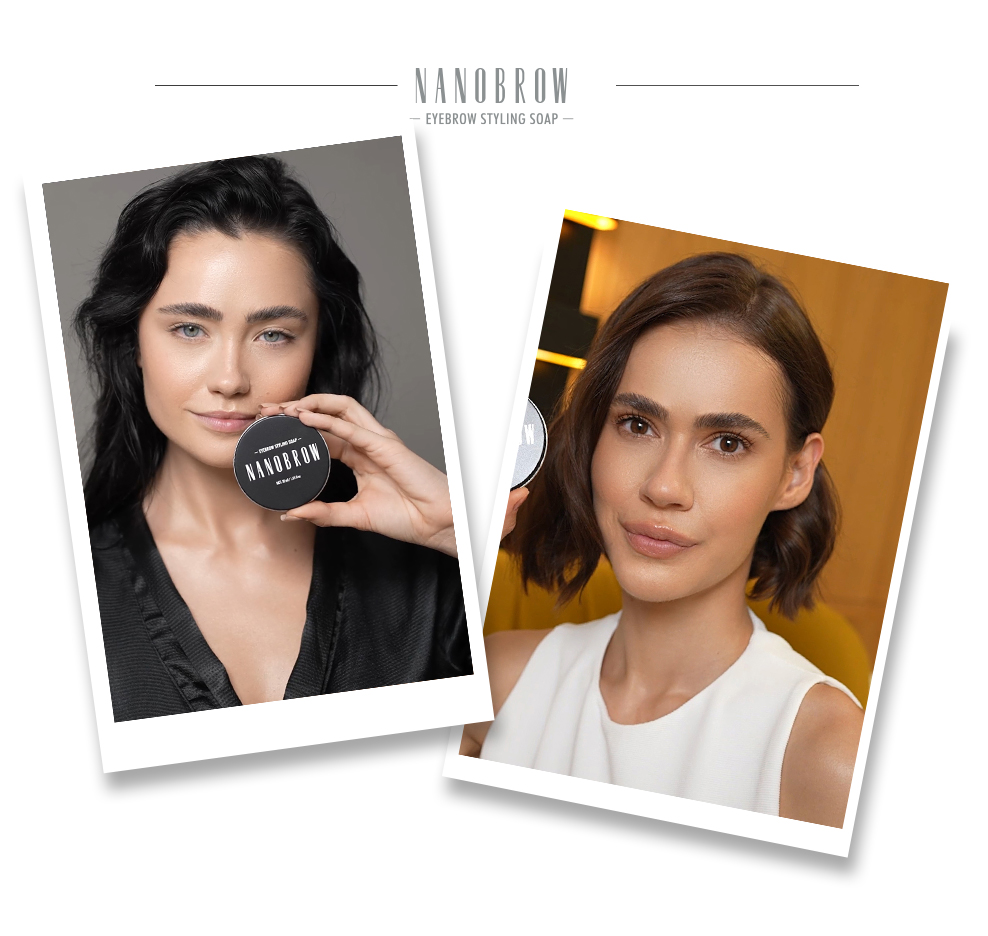 Nanobrow Eyebrow Styling Soap effekter