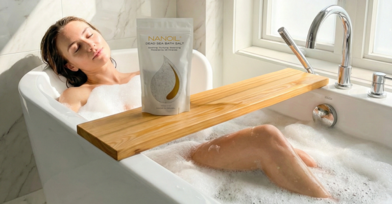 nanoil badesalt fra det døde hav